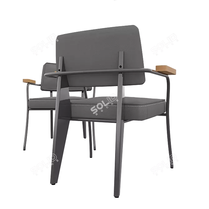 Convertible Chair Bed 3D model image 2