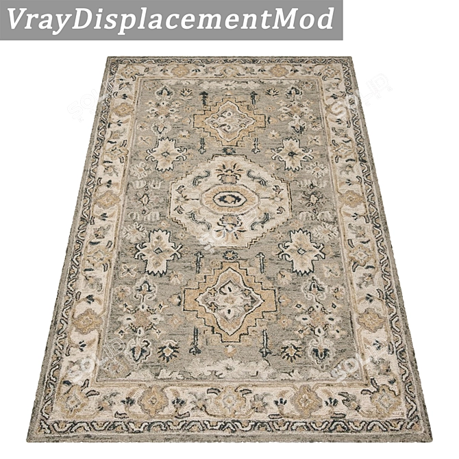  High-Quality Carpets Set 3D model image 4