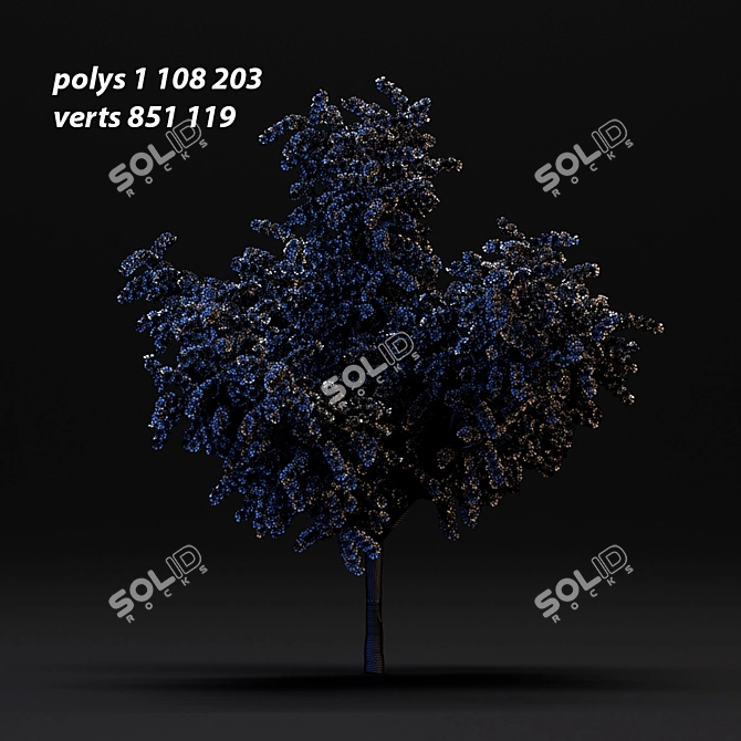 Cherry Blossom Tree 3D model image 2