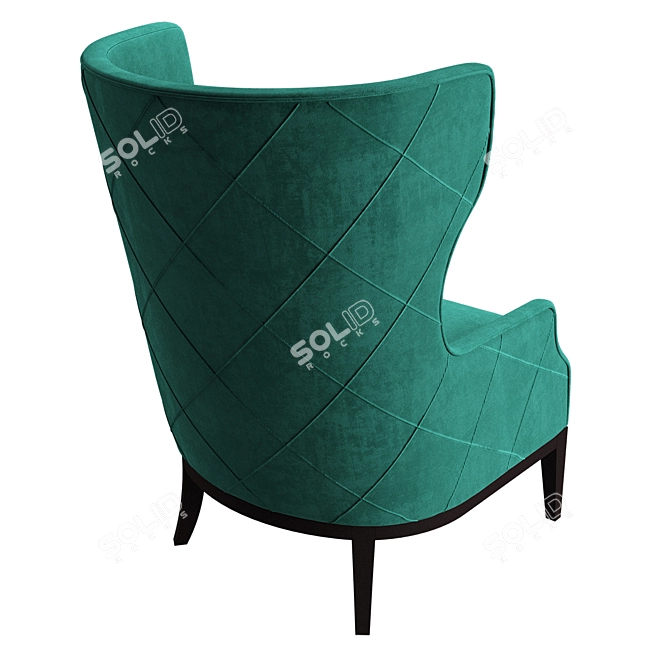 Elegant Furman Chair 3D model image 4