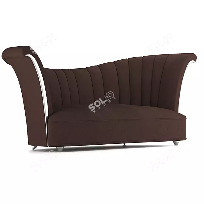 Elegant Dida Sofa by Christopher Guy 3D model image 2