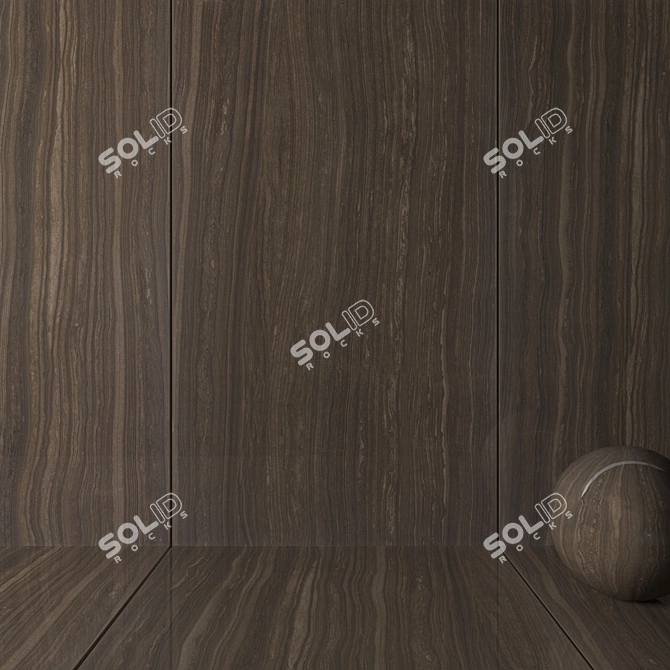 Eramosa Cafe Wall Tiles: Elegant Textured Design 3D model image 2