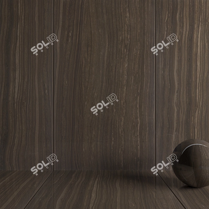 Eramosa Cafe Wall Tiles: Elegant Textured Design 3D model image 3