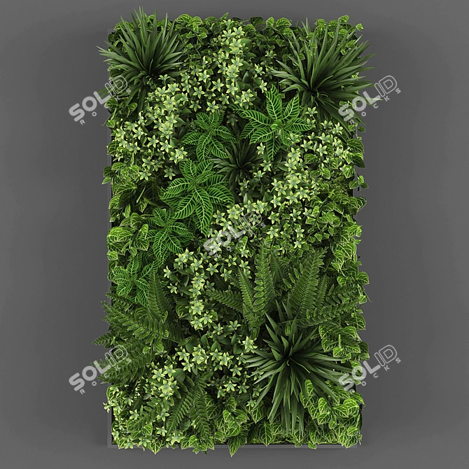 Polys 316123 Vertical Garden 3D model image 1