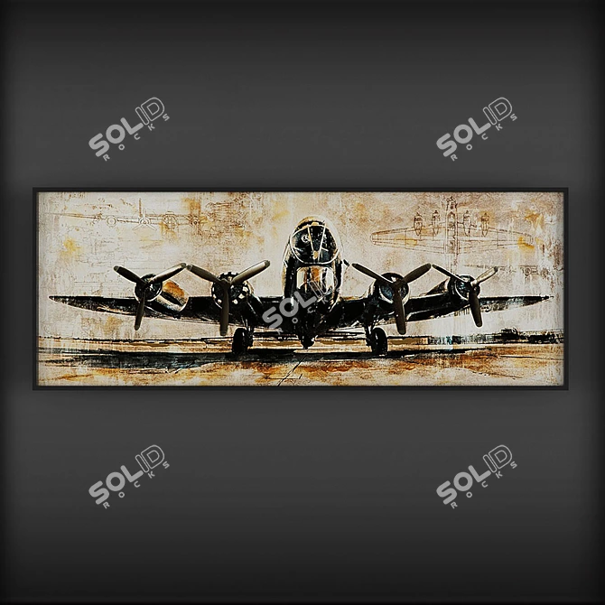 Art Collection: Paintings675 3D model image 2