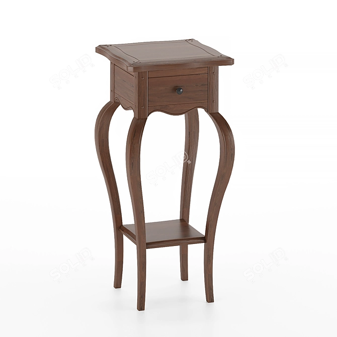 Compact Tosato Table 3D model image 1