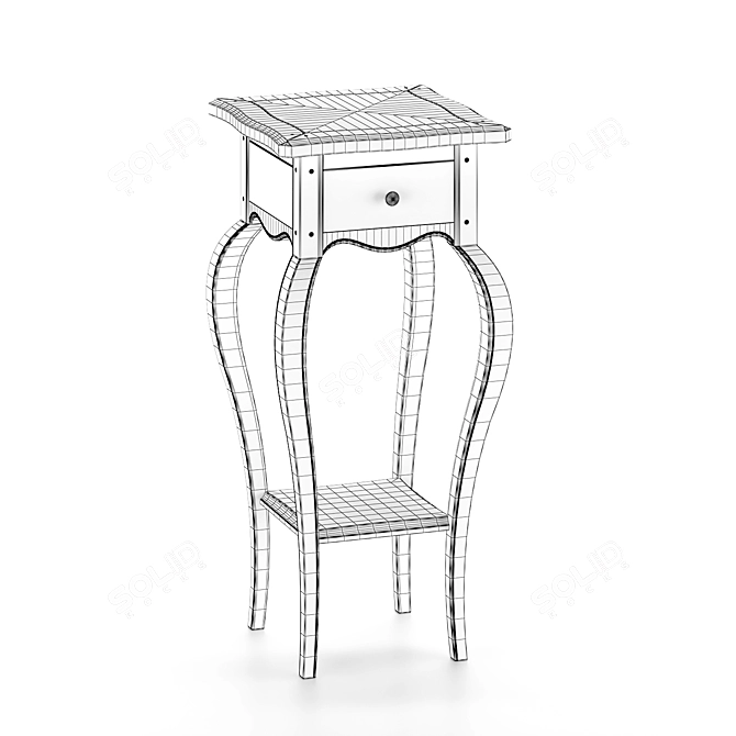 Compact Tosato Table 3D model image 2