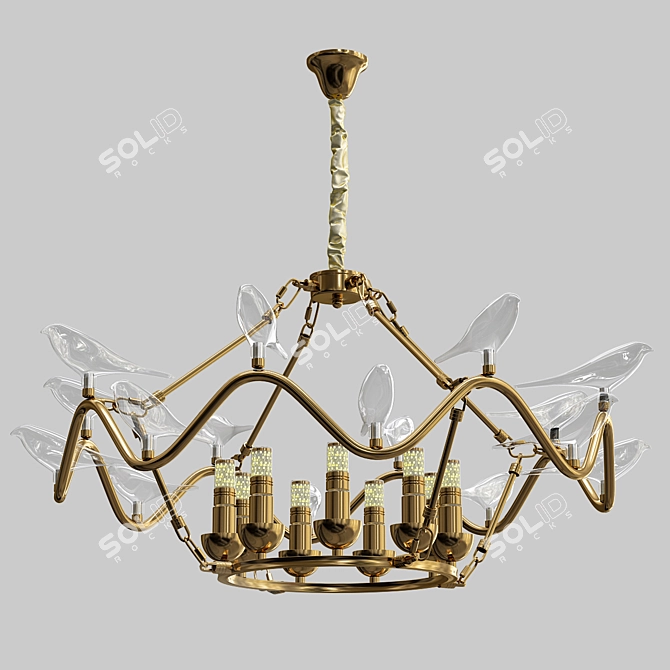 Lumen Lux 012: Radiant Illumination at its Finest! 3D model image 1