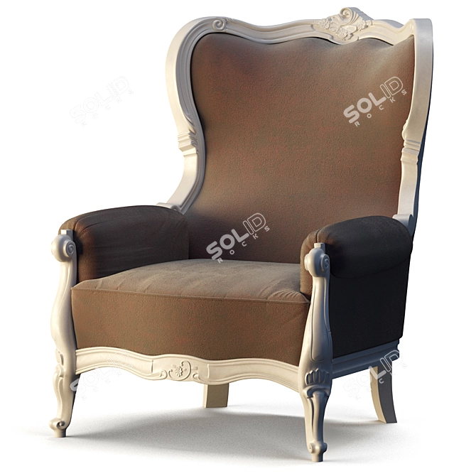 Elegant Classimo 3D Chair 3D model image 1