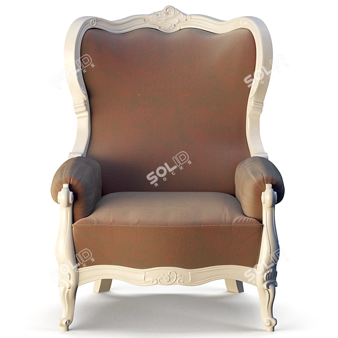 Elegant Classimo 3D Chair 3D model image 2