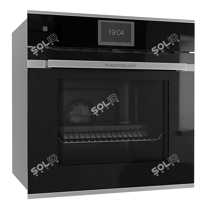 Title: Küppersbusch Home Appliance Set 3D model image 3