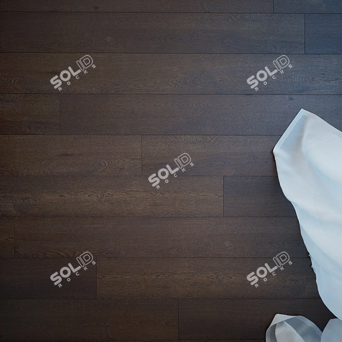 Cuba Oak Wood Flooring 3D model image 2