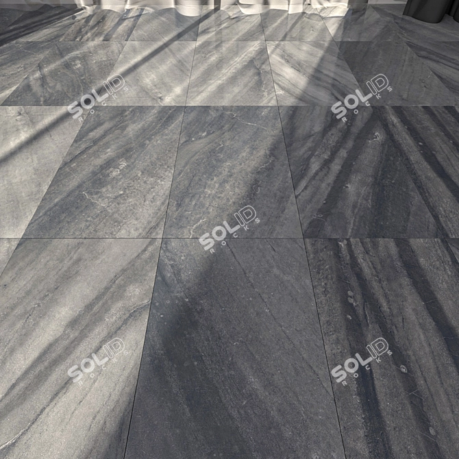 Marble floor: Evolution Carbon Set 3D model image 1