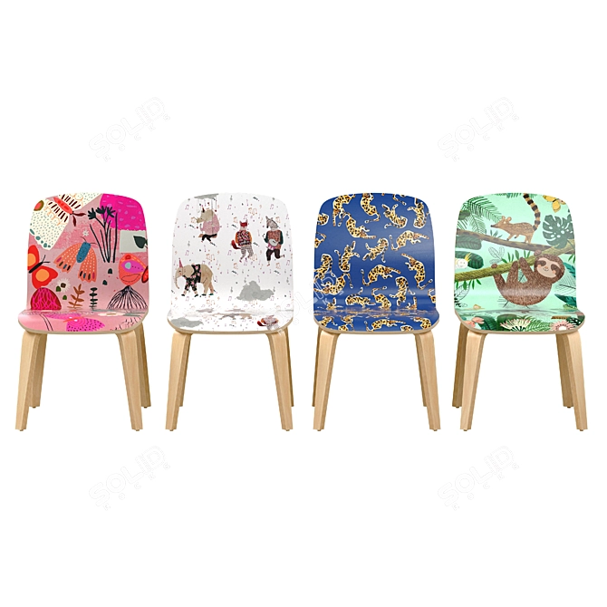 Anthropologie Tamsin: Kids Set 3D model image 3