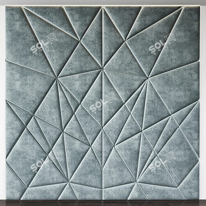 Modern Wall Panels: Stylish & Versatile 3D model image 1