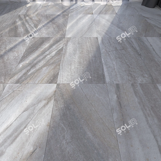 Evolution Mica Marble Floor Set 3D model image 1