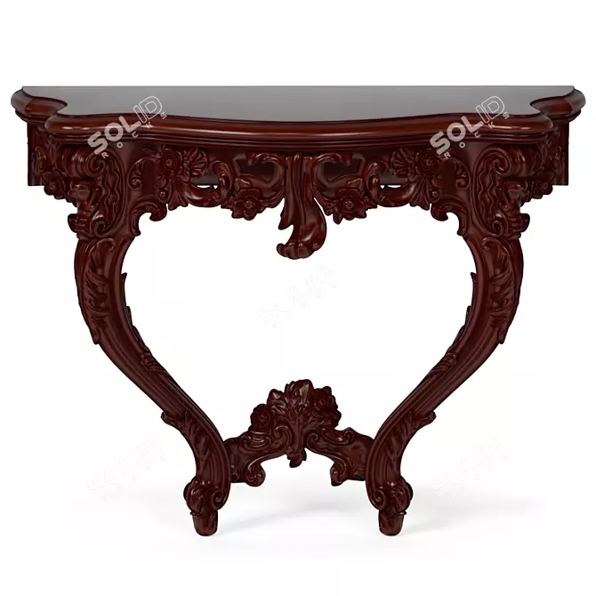 Elegant Tosconova Gaiole Console 3D model image 2