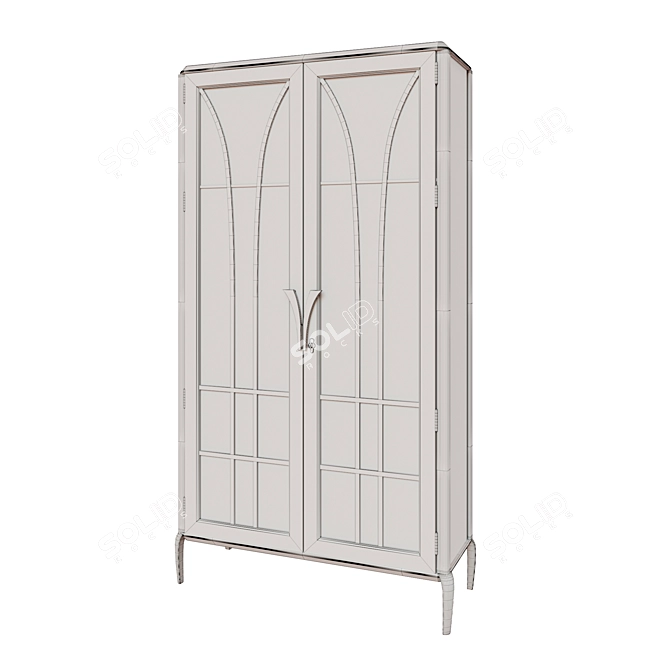 Neo Classic Wardrobe 3D model image 3