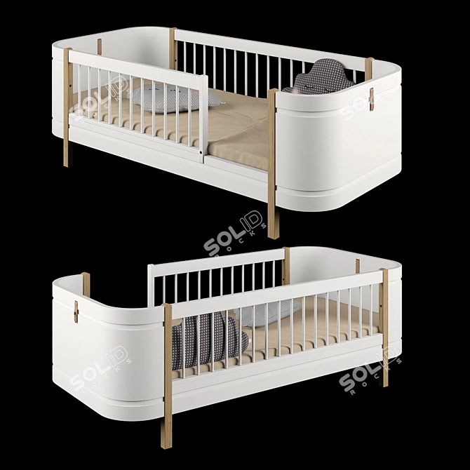 OLIVER FURNITURE Mini Junior Bed 3D model image 3