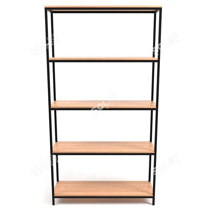 Talist 5-Shelf Interior Shelving 3D model image 1