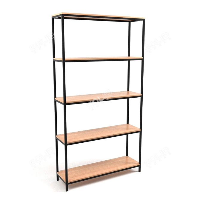 Talist 5-Shelf Interior Shelving 3D model image 2