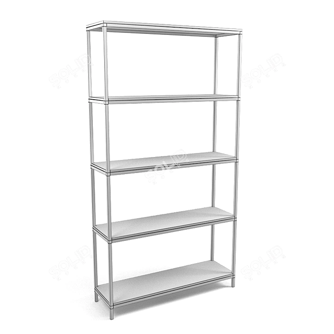 Talist 5-Shelf Interior Shelving 3D model image 4