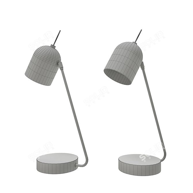 Modern Madrid Table Lamp 3D model image 2