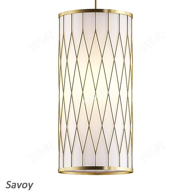 Elegant European Lighting 3D model image 1