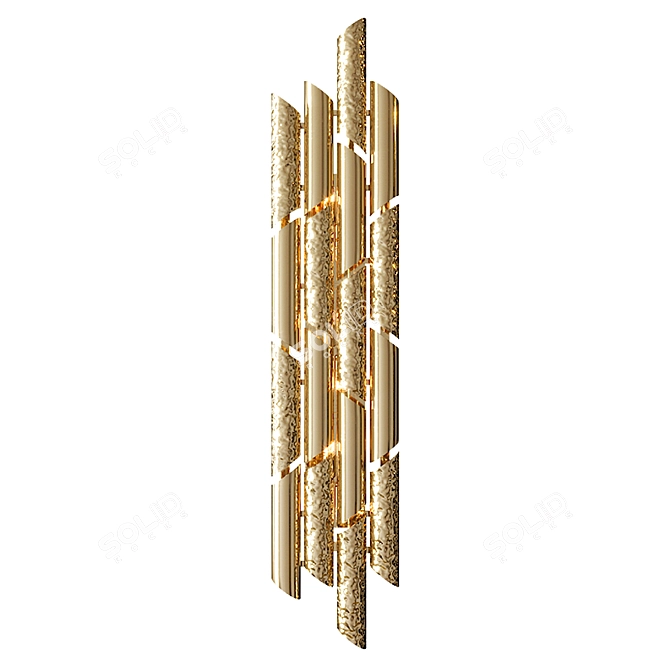 Elegant Triumph Wall Lamp 3D model image 1