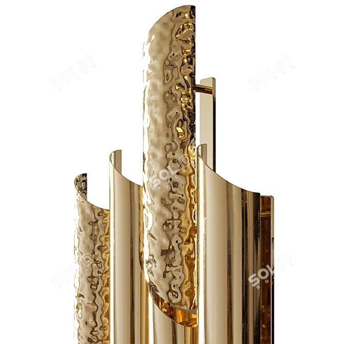 Elegant Triumph Wall Lamp 3D model image 2