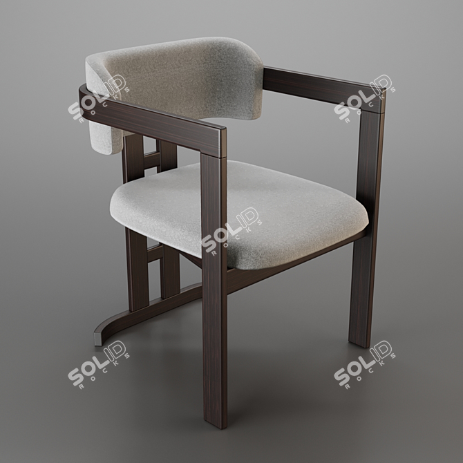 Modern Elegance: Dorotea Dining Chair 3D model image 2