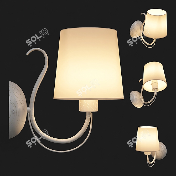 Arte Lamp A9310AP: Modern Mesh Design 3D model image 1