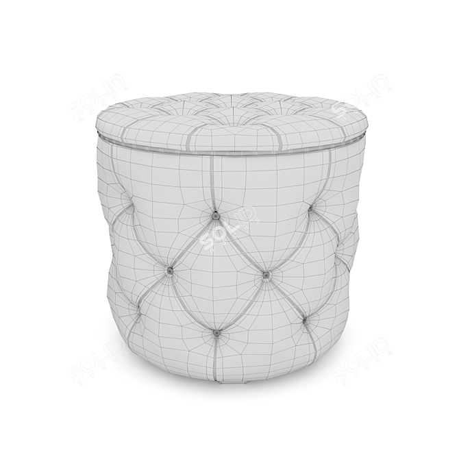 Allegri Ottoman Collection: Unwrapped Elegance! 3D model image 4