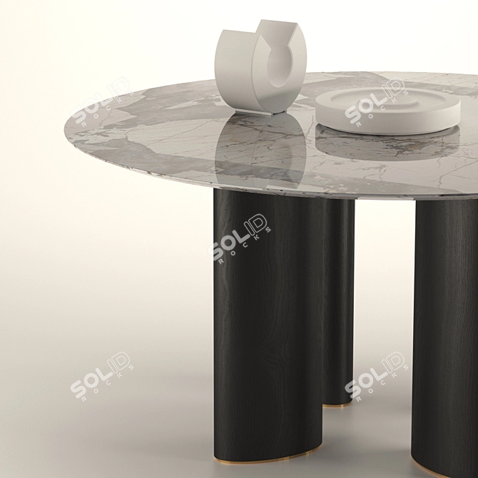 Casamilano Arne Dining Table 3D model image 2