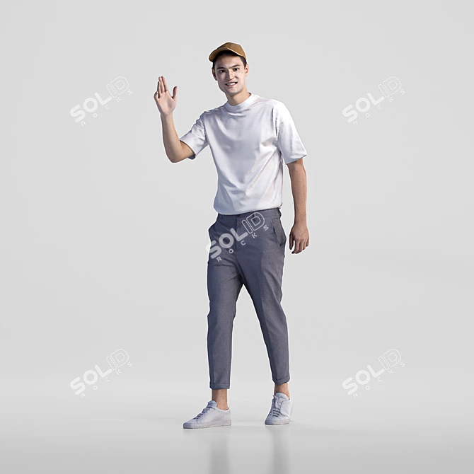 Ivan 1310 - High-Resolution 3D Character 3D model image 1