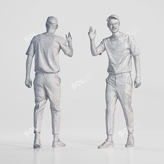 Ivan 1310 - High-Resolution 3D Character 3D model image 3