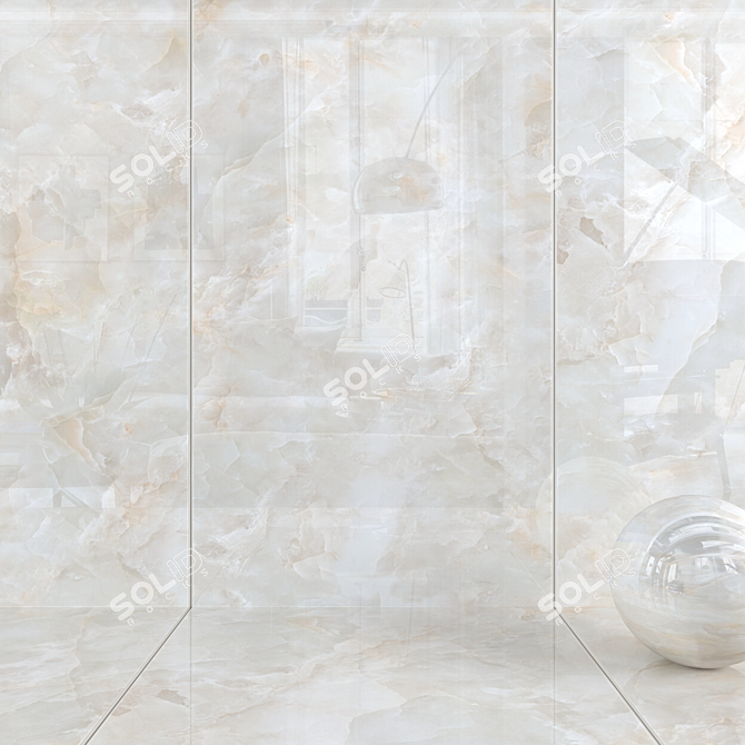 Natura Karen Wall Tiles - High Quality Multi-Texture Wall and Floor Tiles 3D model image 1