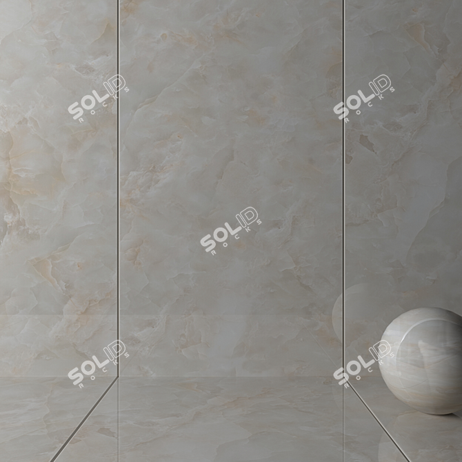 Natura Karen Wall Tiles - High Quality Multi-Texture Wall and Floor Tiles 3D model image 2