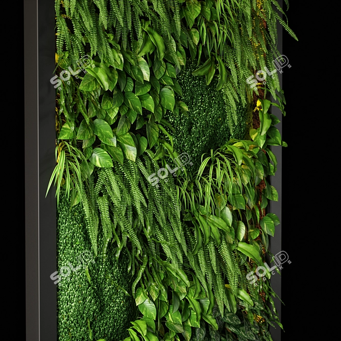 Vertical Garden Paradise 3D model image 4