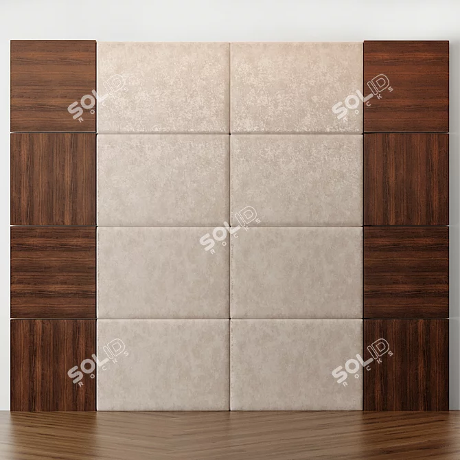 Modern Panel 23: Elegant Design 3D model image 1