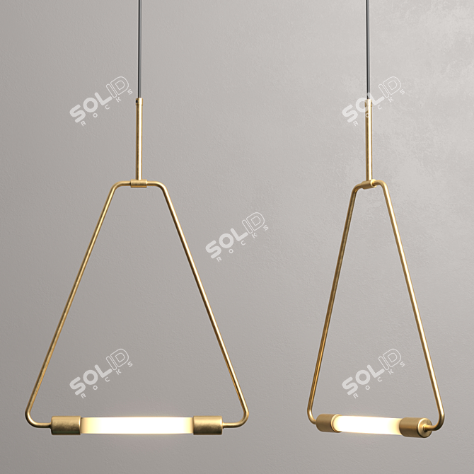 Elevate your space with PERCHOIR Pendant 3D model image 4