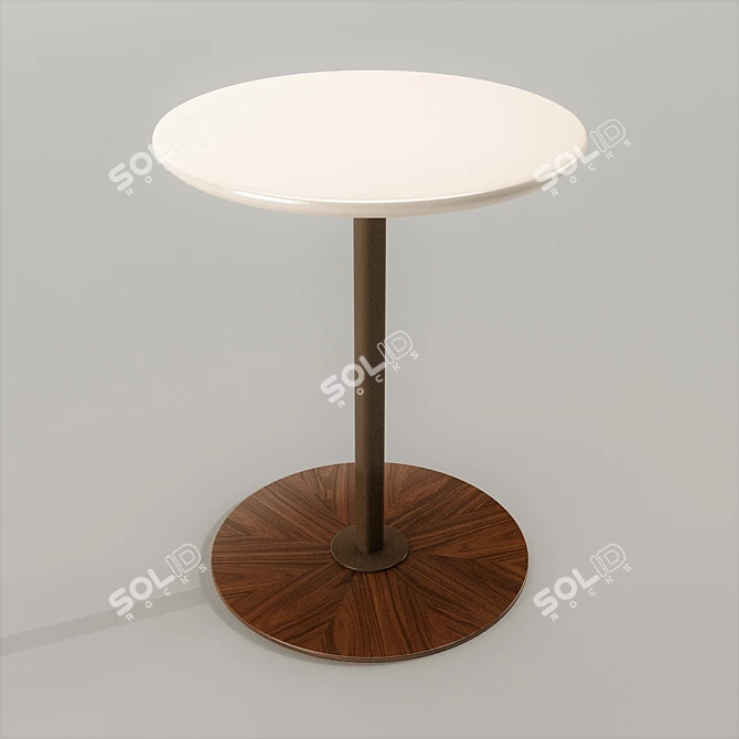 Giorgetti Magica: Elegant Small Coffee Table 3D model image 2