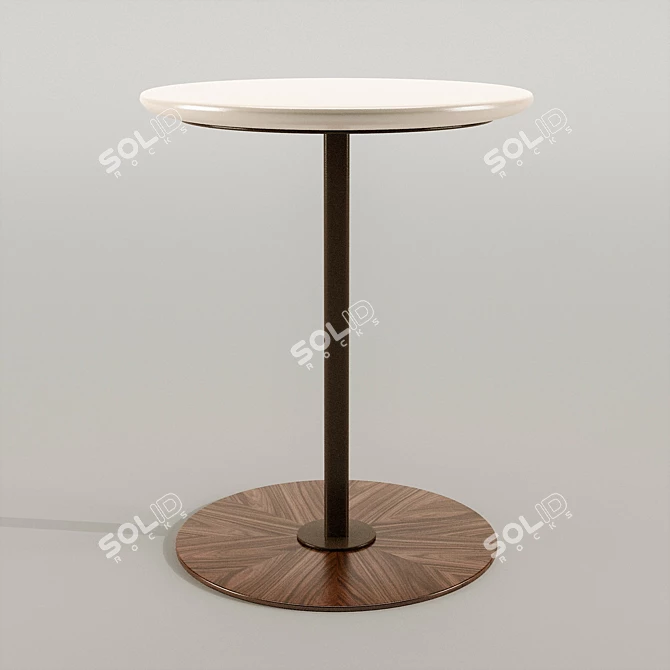 Giorgetti Magica: Elegant Small Coffee Table 3D model image 3