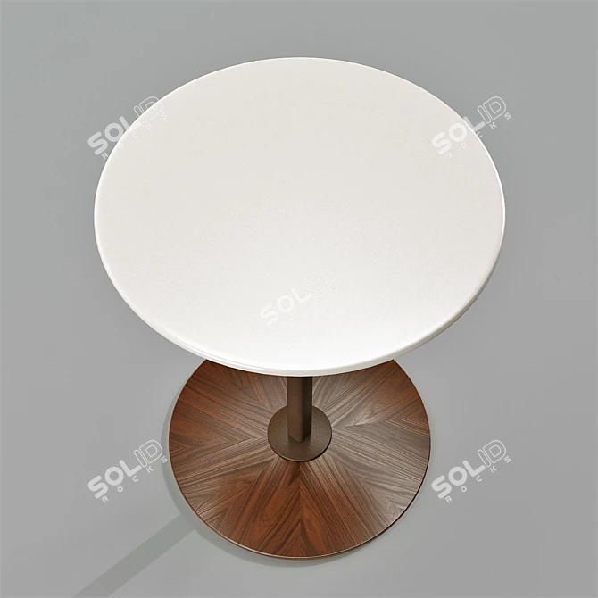 Giorgetti Magica: Elegant Small Coffee Table 3D model image 4