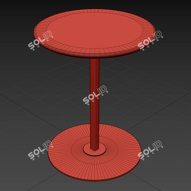 Giorgetti Magica: Elegant Small Coffee Table 3D model image 10