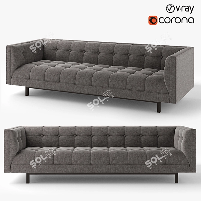 Restoration Hardware Madison Sofa 3D model image 1