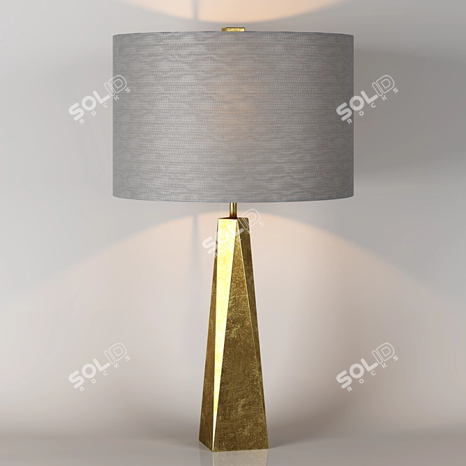 Stylish Surface Table Lamp 3D model image 5