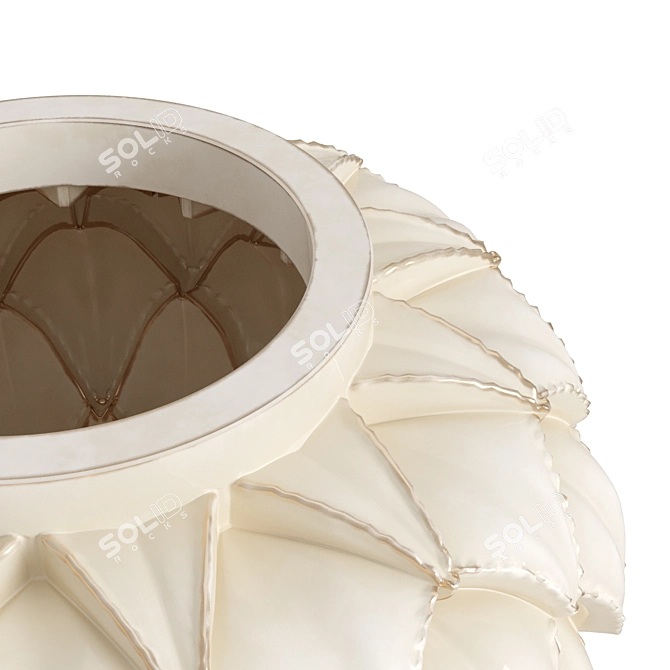 Exquisite Lalique Languedoc Vase 3D model image 3
