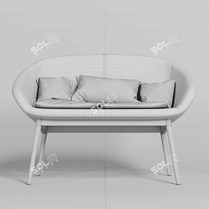 La Redoute Jimi: Sleek Modern Design 3D model image 7