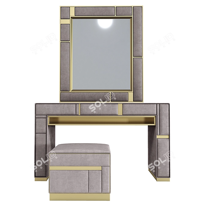 Eleganzia Vanity Table 3D model image 5